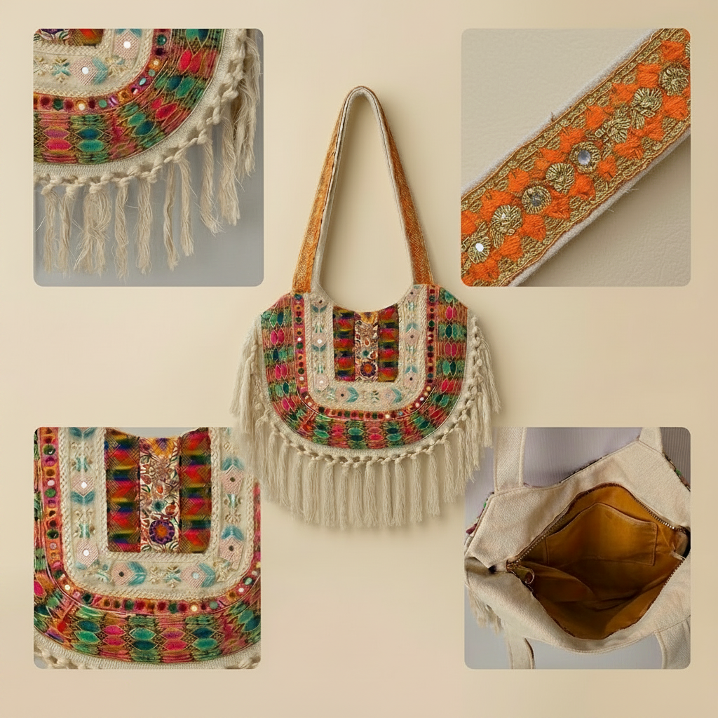 Solara Vibrant Boho Fringe