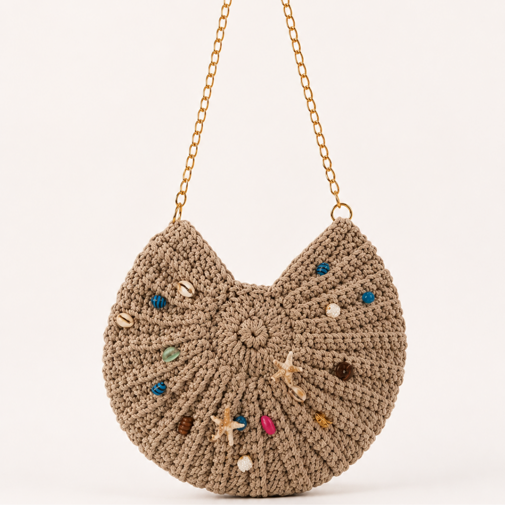 Solara Earthy Seashell Crochet