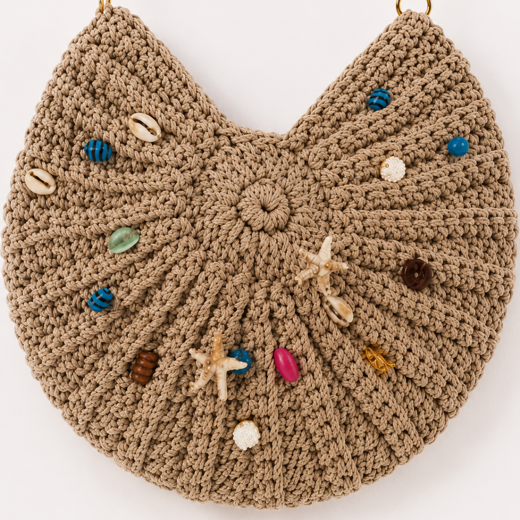 Solara Earthy Seashell Crochet