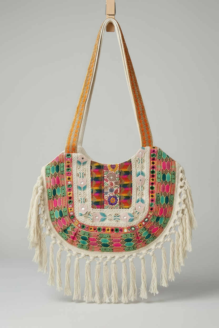 Solara Vibrant Boho Fringe