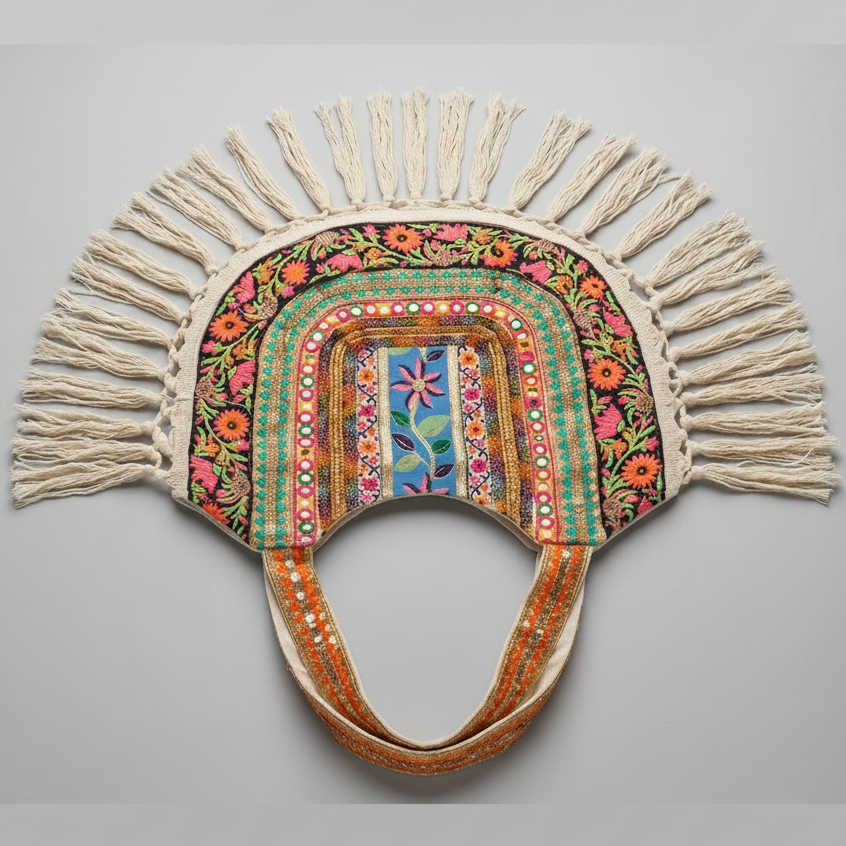 Solara Floral Bohemian Fringe